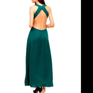 Peekaboo maxi dress! Open back
